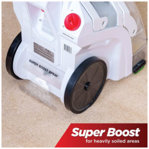 Limpador de Carpete Multifuncional com Ferramenta de Limpeza de Estofamento, 110V, Rug Doctor, Branco