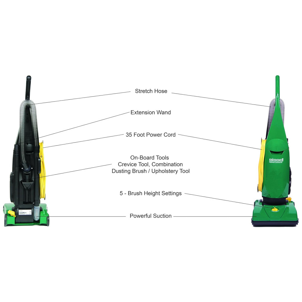 Aspirador de Pó BigGreen, 110v, BISSELL BGU1451T, Verde