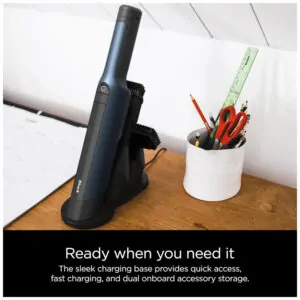 Aspirador de Mão Ultraleve e Portátil com Sucção Poderosa Shark WV410BL, 110V, Azul