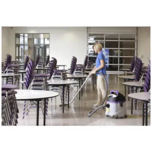 Aspirador de Pó Comercial Úmido e Seco Capacidade 37,90L com Kit de Ferramentas, 110V 1380W, ProGuard Pro Team, Cinza