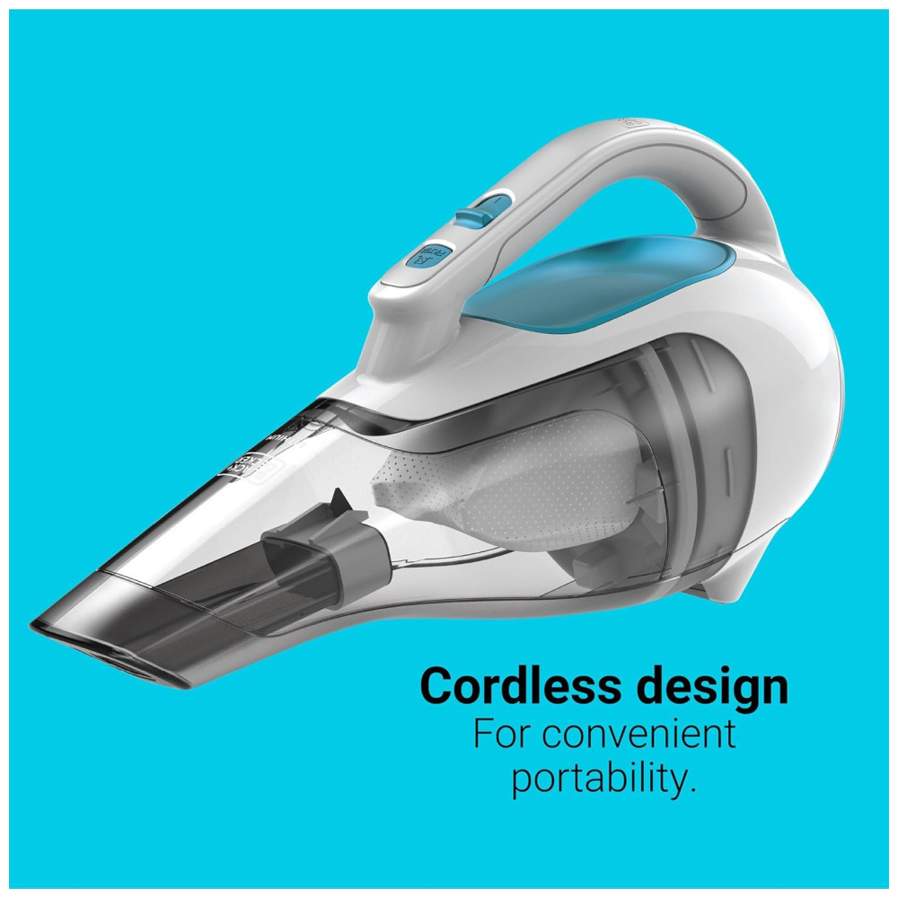 Aspirador de Pó Portátil, 110v, BLACKDECKER HHVI315JO42, Branco