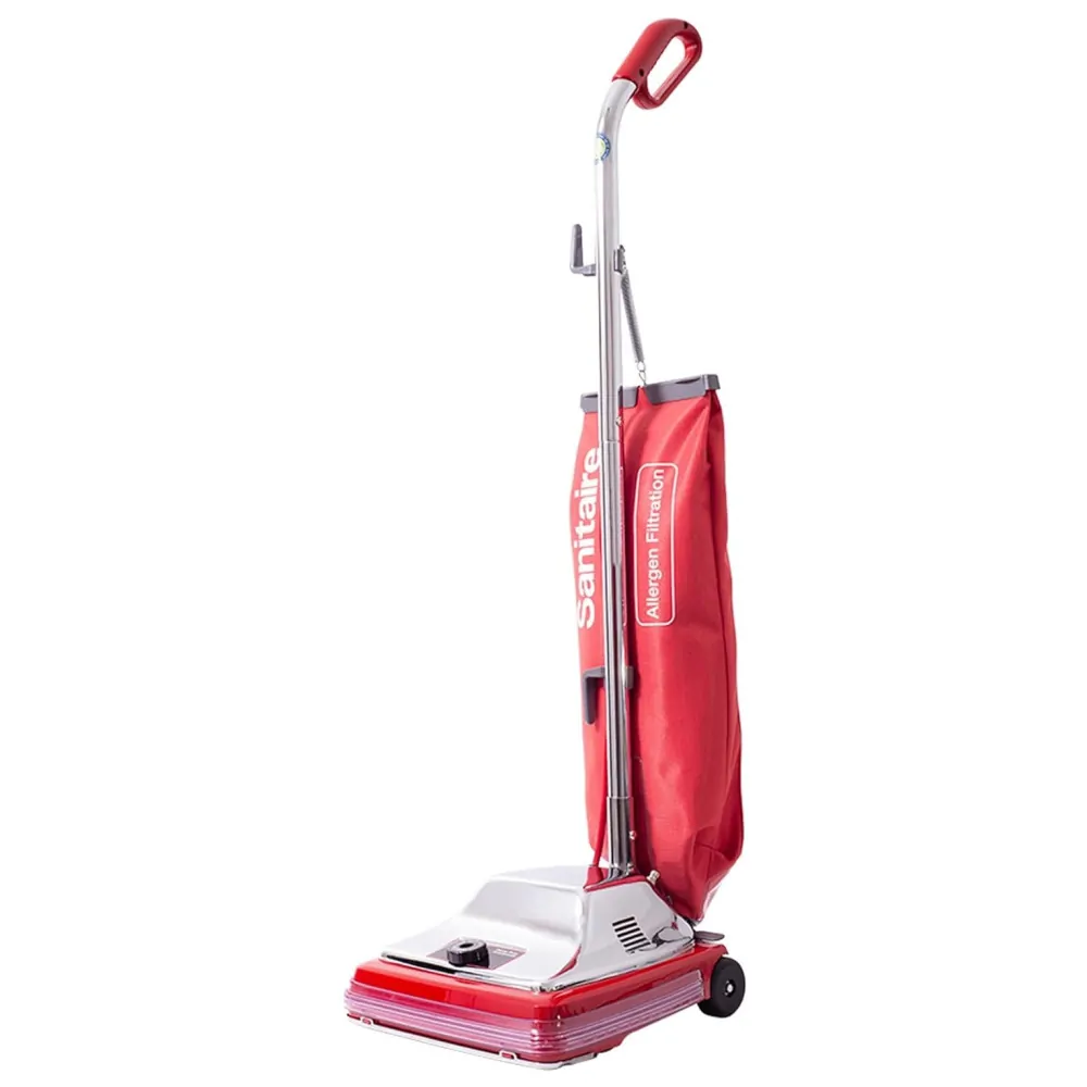 ectq4trx7t480b_2 jpg - Aspirador de Pó Profissional 6L com Rolo de Escova e Sistema de Liberação do Saco com Clipe de Metal, 110V, Sanitaire SC888N, Vermelho