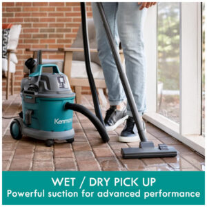 Aspirador de Pó de 12,13L com Motor de 2,5CV de Potência, Extensor e Suporte de Parede, 110V Kenmore KW3030, Verde