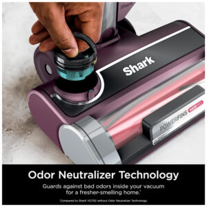 Aspirador de Pó com Fio, TecnologiaHairPro e Neutralizador de Odores, 110V, Shark HZ702, Roxo