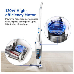 ectq6s882g580b_3 jpg - Aspirador de Pó sem Fio Portátil com Bateria Recarregável para Carpetes e Piso de Madeira, 110V, Vacmaster VSD1801, Branco