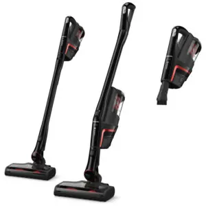 Aspirador de Pó Sem Fio com 60 min de Duração da Bateria, Miele Triflex HX1 Plus, Preto
