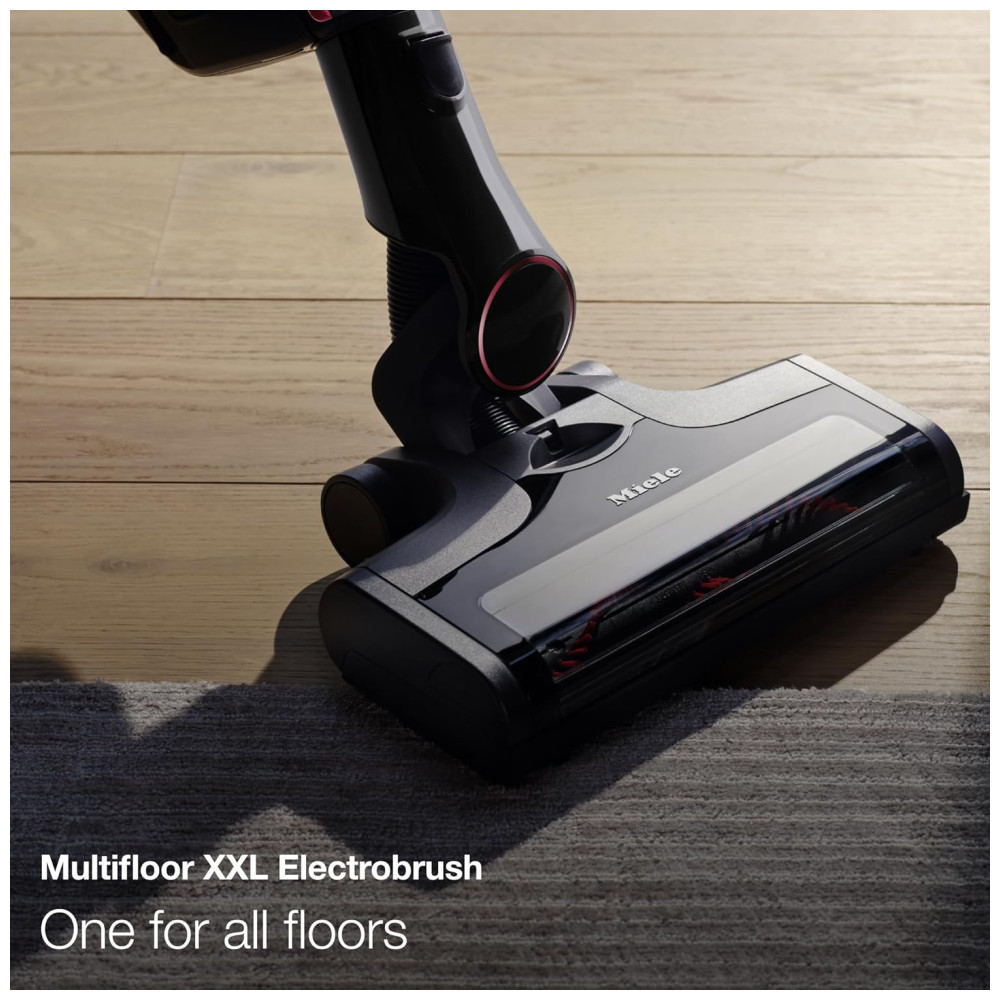 Aspirador de Pó Sem Fio com 60 min de Duração da Bateria, Miele Triflex HX1 Plus, Preto