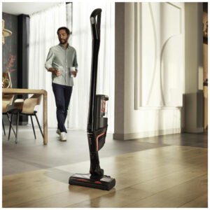 Aspirador de Pó Sem Fio com 60 min de Duração da Bateria, Miele Triflex HX1 Plus, Preto