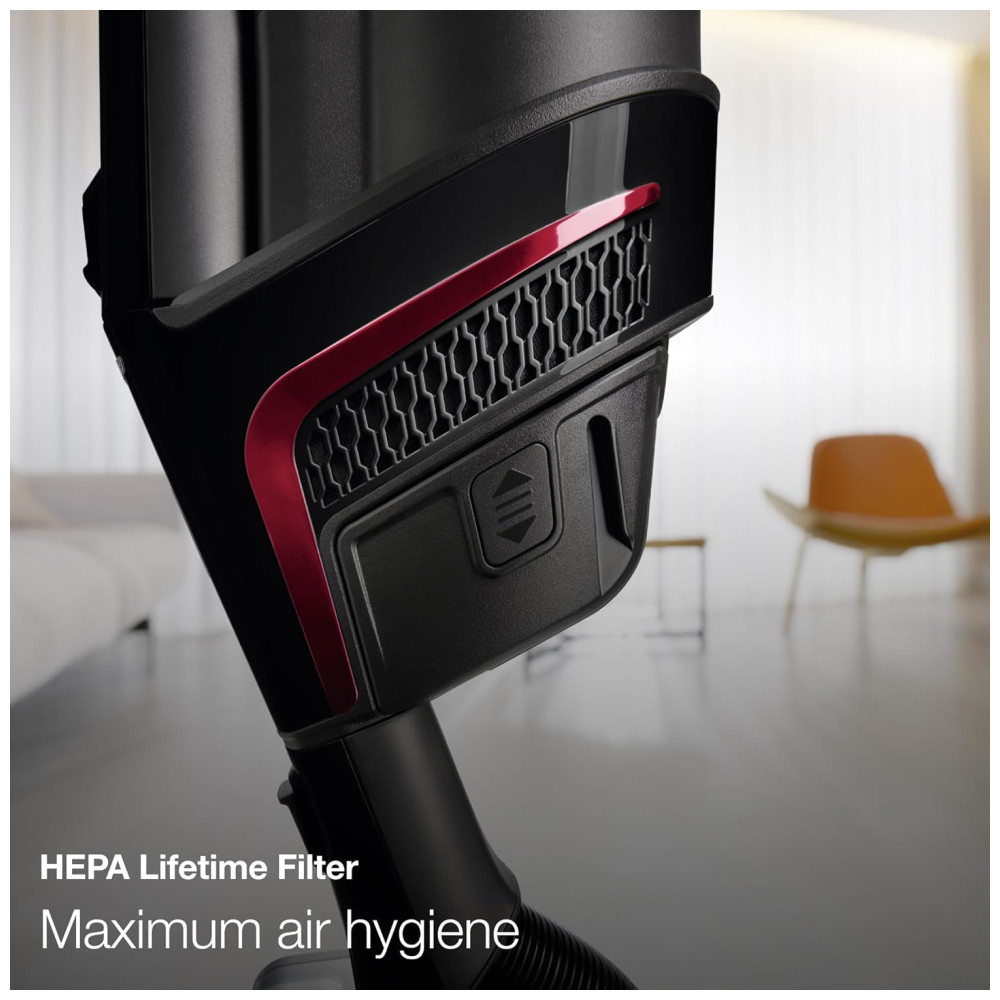 Aspirador de Pó Sem Fio com 60 min de Duração da Bateria, Miele Triflex HX1 Plus, Preto