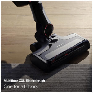 Aspirador de Pó Sem Fio com 60 min de Duração da Bateria, Miele Triflex HX1 Plus, Preto