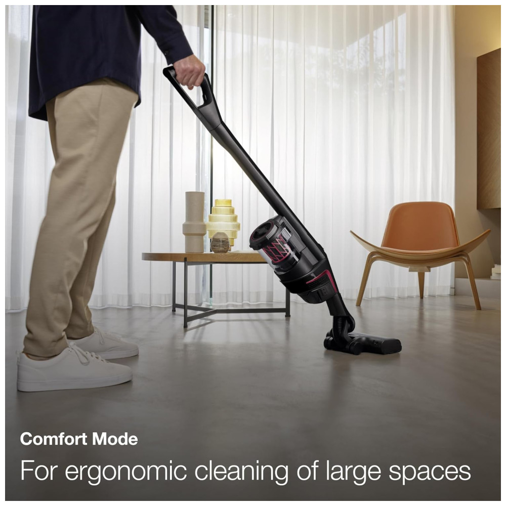 Aspirador de Pó Sem Fio com 60 min de Duração da Bateria, Miele Triflex HX1 Plus, Preto