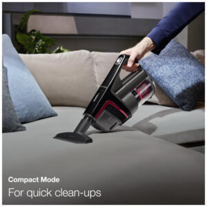 Aspirador de Pó Sem Fio com 60 min de Duração da Bateria, Miele Triflex HX1 Plus, Preto