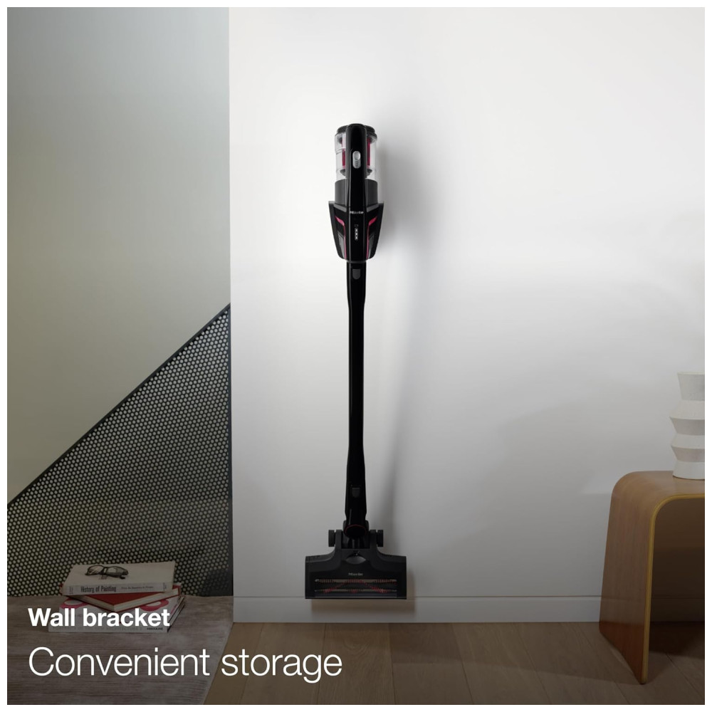 Aspirador de Pó Sem Fio com 60 min de Duração da Bateria, Miele Triflex HX1 Plus, Preto