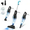 Aspirador de Pó Multifuncional com Fio, Acessórios e Sucção Potente 15000PA, 11OV 400W, TC JUNESUN, Azul Claro