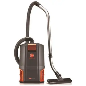 Aspirador de Pó Comercial 5,6L com Filtro HEPA, Tecnologia Hexaguard, e 2 Velocidades, 110V 1200W, Hoover Commercial, Preto e Laranja