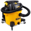 Aspirador de Pó e Líquidos 34L com Motor Potente, Cabo de Alimentação 6 Metros, Ideal para Serviços Pesados em Oficinas, 110V, DEWALT DXV09PZ, Amarelo