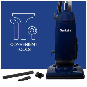 ectq9rvkx4480b_4 jpg - Aspirador de Pó Profissional 2,8L com Varinha de Extensão, Acessórios para Fendas e Estofados, 110V, Sanitaire SL4110A, Azul