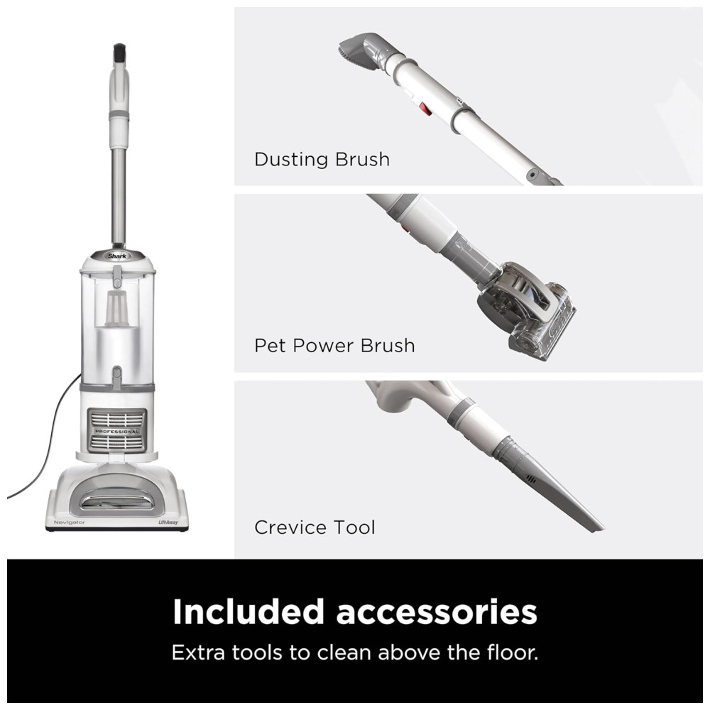 Aspirador de Pó Navigator Deluxe, 110v, SHARK NV356E, Branco