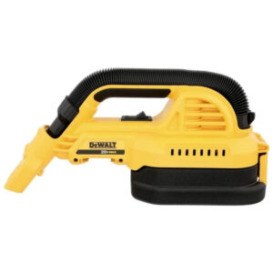 Aspirador de Pó sem Fio 14L Portátil para Úmido e Seco, 20V, DEWALT DCV517B, Amarelo