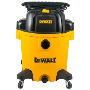 Aspirador de Pó Seco e Úmido 45L, 5CV de Potência com Extensores, 110v, DEWALT DXV12P, Preto