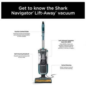 ectqbwkf52xc0b_2 jpg - Aspirador de Pó com Fio e Escova Autolimpante, Ideal para Tutores de Pet, 110V 700W, Shark ZU55, Verde