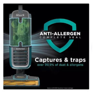 ectqbwkf52xc0b_4 jpg - Aspirador de Pó com Fio e Escova Autolimpante, Ideal para Tutores de Pet, 110V 700W, Shark ZU55, Verde