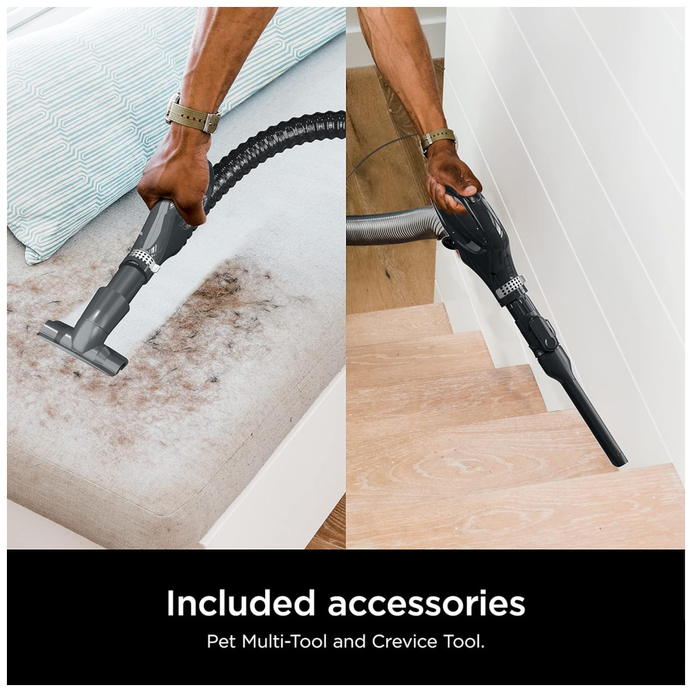 Aspirador de Pó com Fio e Tecnologia para Limpeza de Pelos de Animais e Neutralização de Odores, 110V, Shark ZU102, Preto
