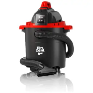 Aspirador de Pó Portátil com Fio, Úmido e Seco, Capacidade de 18,95L, 110V, Dirt Devil SD65000, Preto