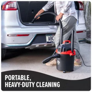 Aspirador de Pó Portátil com Fio, Úmido e Seco, Capacidade de 18,95L, 110V, Dirt Devil SD65000, Preto