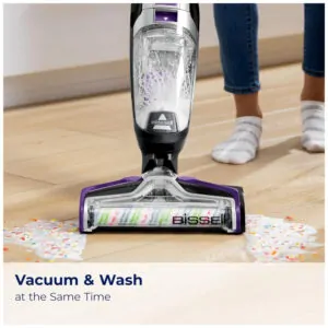 Aspirador Crosswave Pet Pro Tudo em Um Com Esfregão a Seco e Molhado para Pisos. Tapetes, Carpetes, BISSELL 2306A, Fúcsia