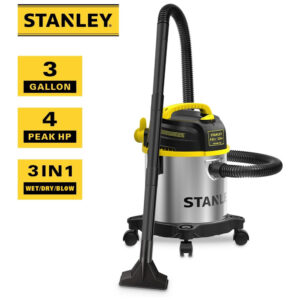 Aspirador de Pó Seco e Úmido 11L, 4CV de Potência com Extensores, 110v, STANLEY SL18136, Cinza
