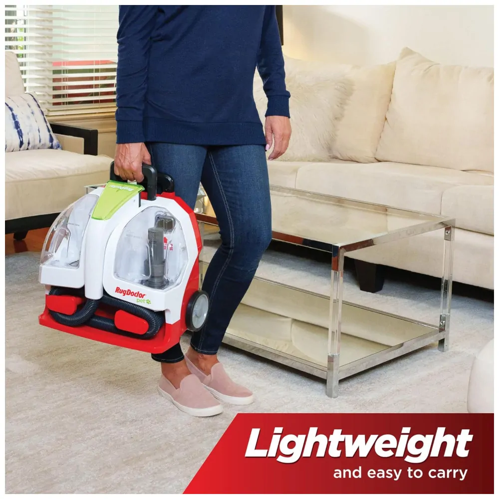 Extratora e Higienizadora Portátil para Carpetes e Estofados, Alta Potência, 110V, Rug Doctor Pet