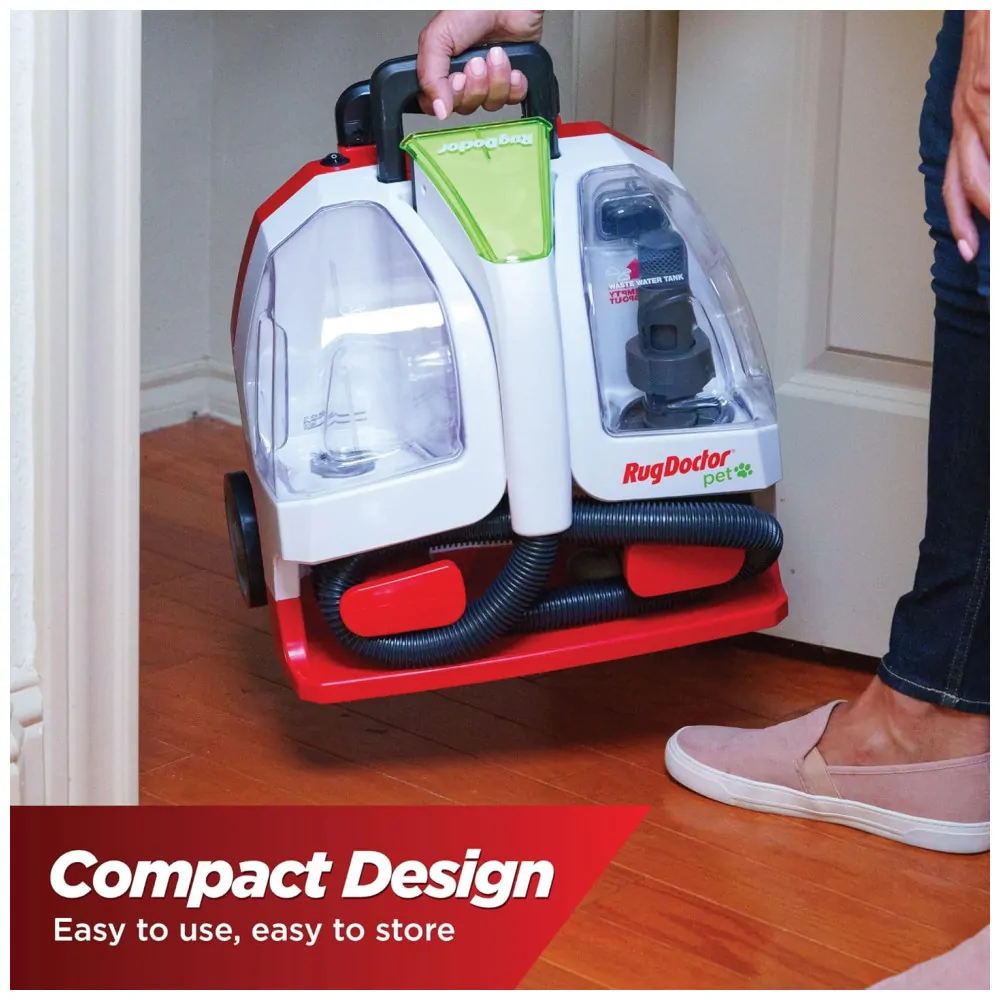 Extratora e Higienizadora Portátil para Carpetes e Estofados, Alta Potência, 110V, Rug Doctor Pet