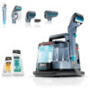 Extratora e Higiniezadora de Carpetes e Estofados com Acessórios Bônus e Soluções de Limpeza, Shark PX202BRN StainStriker, Azul