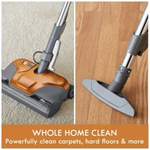 Aspirador de Pó com 2 Motores e e Filtro HEPA, 110V Kenmore 81214 200, Laranja