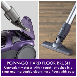 Aspirador de Pó Multifuncional com Fio e Acessórios, 110V, Kenmore 600, Roxo
