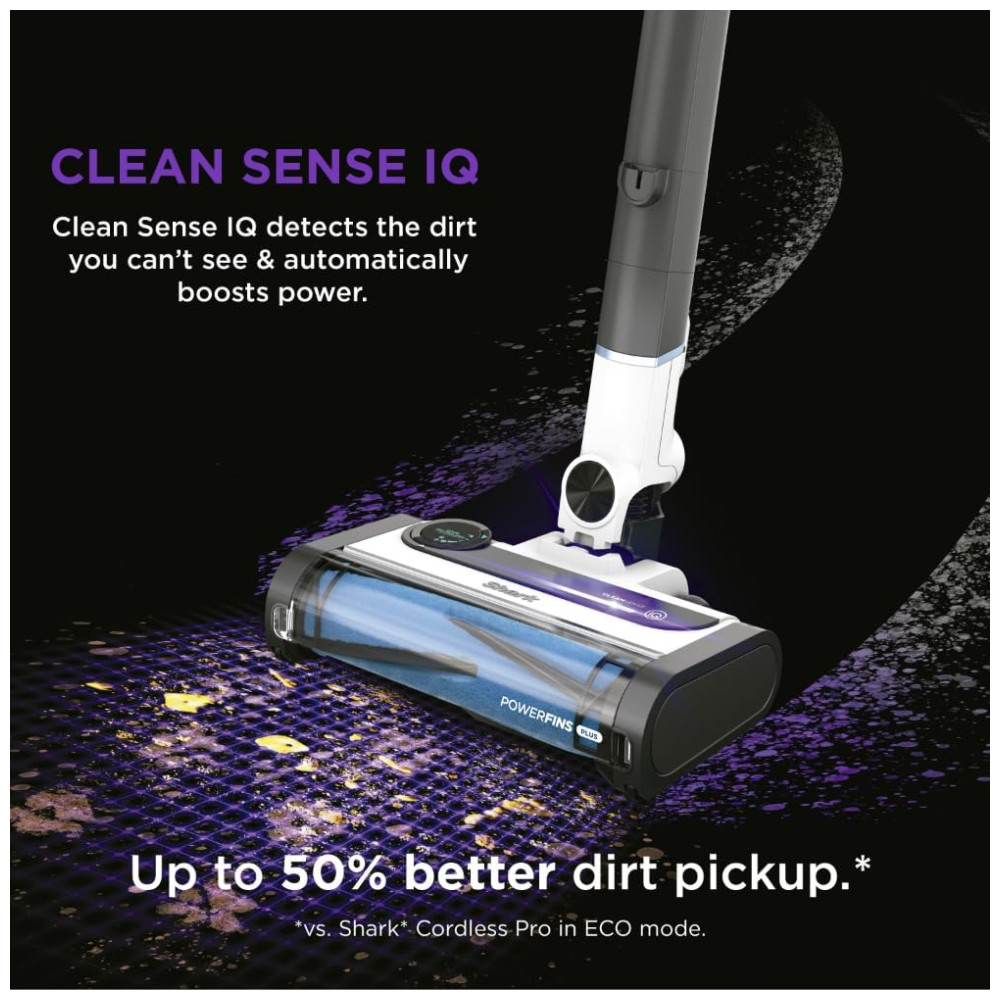 Aspirador de Pó Multifuncional sem Fio com Acessórios, 110V, Shark IZ562H Pro, Azul
