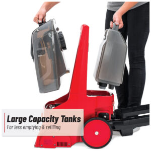 ectqh44hcsjb0b_6 jpg - Extratora e Higienizadora Profissional de Carpetes e Estofados, Grande Capacidade com Solução de Limpeza, 110V Rug Doctor, Vermelha