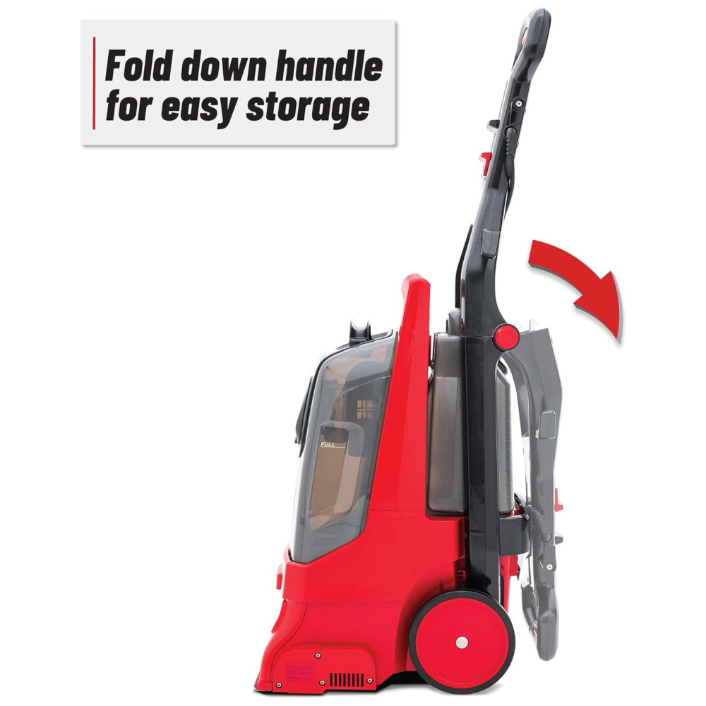 ectqh44hcsjb0b_7 jpg - Extratora e Higienizadora Profissional de Carpetes e Estofados, Grande Capacidade com Solução de Limpeza, 110V Rug Doctor, Vermelha