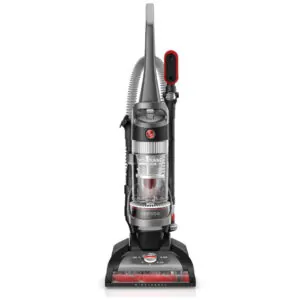 Aspirador Vertical sem Saco para Carpetes e Pisos Duros, 110V, Hoover WindTunnel , Preto
