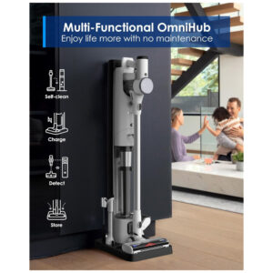 Aspirador de Pó sem Fio Pure ONE Station com Base Automática 3L e Alta sucção, 110V, Tineco, Branco