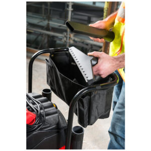 Aspirador de Pó Úmido e Seco em Aço Inoxidável de 60 Litros e Motor de Pico de 6,5CV, 110V 1440W, RIDGID 1610RV, Prata