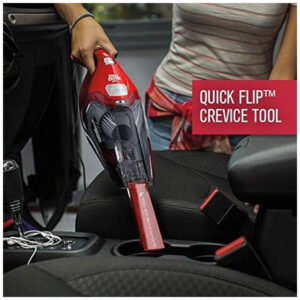 ectqmox74d200b_1 jpg - Aspirador de Pó portátil Com Fio Capacidade 450 mL, DIRT DEVIL SD20005RED, Vermelho