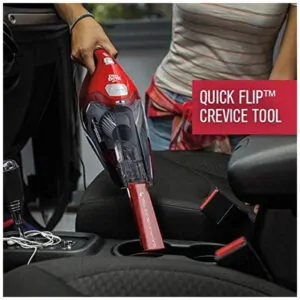 ectqmox74d200b_1 jpg - Aspirador de Pó portátil Com Fio Capacidade 450 mL, DIRT DEVIL SD20005RED, Vermelho