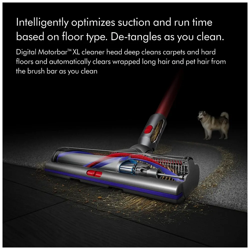 ectqnwhr9hbb0b_3 jpg - Aspirador de Pó Outsize sem Fio com Ferramentas Projetadas para Limpeza Profunda, 110v, DYSON 394430 01, Vermelho