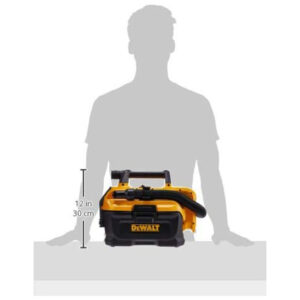 Aspirador de Pó DCV580 úmido e Seco, 20V, DEWALT DCV580H, Amarelo