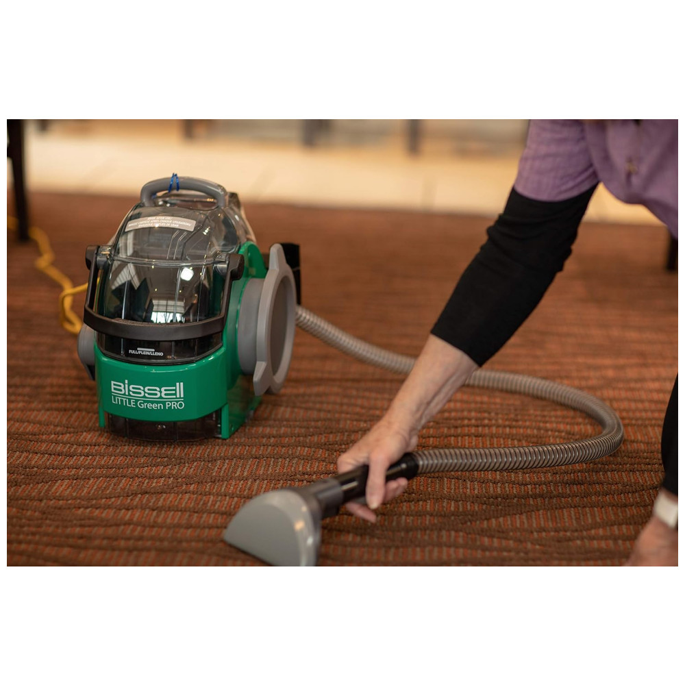 Extratora e Higienizadora Portátil Profissional para Limpeza de Carpetes e Estofados, 110V, Little Green Pro Bissell