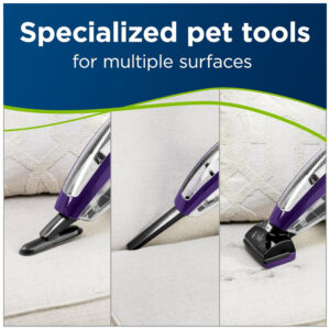 Aspirador de Pó Pet Hair, Roxo, 110v, BISSELL 2390A, Violeta