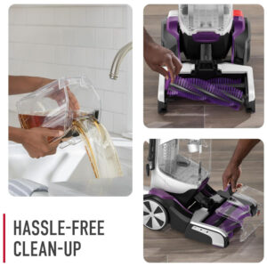 Limpador de Carpete Multifuncional com Bastão Removedor de Manchas Spot Chaser, 110V, Hoover FH53000PC, Roxo