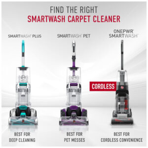 Limpador de Carpete Multifuncional com Bastão Removedor de Manchas Spot Chaser, 110V, Hoover FH53000PC, Roxo